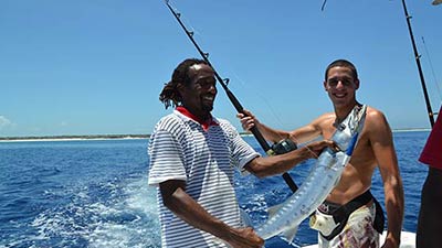 Fishing off Bimini