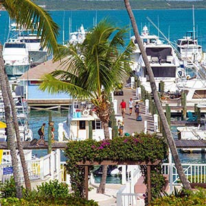 Marina on Eleuthera, Bahamas