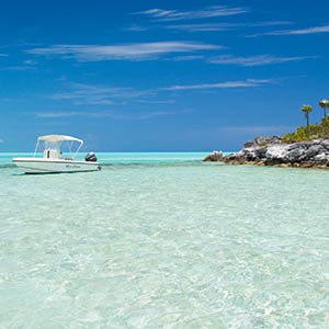 Exploring the coast of Long Island, Bahamas