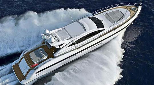 Charter Yacht Eva Aerial